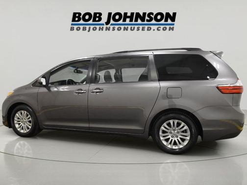 Predawn Gray Mica 2015 Toyota Sienna XLE