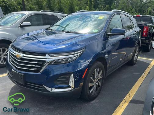 Blue Glow Metallic 2022 Chevrolet Equinox Premier w/1LZ
