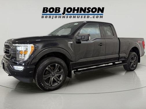 Agate Black Metallic 2021 Ford F-150 XLT