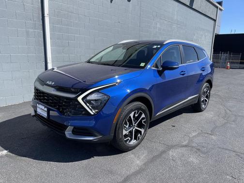 Sapphire Blue 2023 Kia Sportage EX