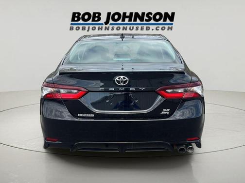 Midnight Black Metallic 2023 Toyota Camry SE
