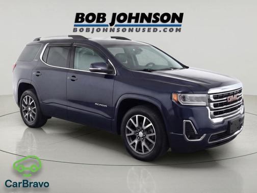 Midnight Blue Metallic 2021 GMC Acadia AWD SLE