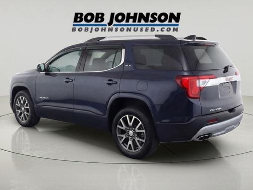 Midnight Blue Metallic 2021 GMC Acadia AWD SLE