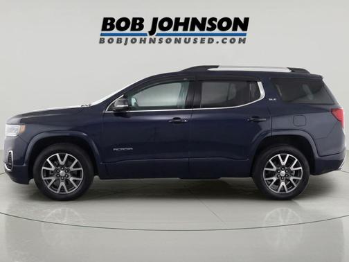 Midnight Blue Metallic 2021 GMC Acadia AWD SLE