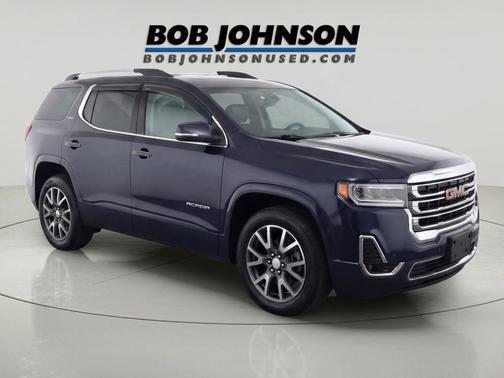Midnight Blue Metallic 2021 GMC Acadia AWD SLE