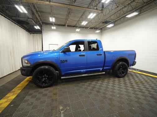 Hydro Blue Pearlcoat 2021 RAM 1500 Classic Warlock Quad Cab 4x4 6'4' Box