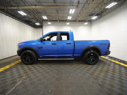 Hydro Blue Pearlcoat 2021 RAM 1500 Classic Warlock Quad Cab 4x4 6'4' Box