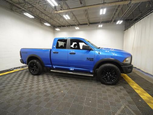 Hydro Blue Pearlcoat 2021 RAM 1500 Classic Warlock Quad Cab 4x4 6'4' Box