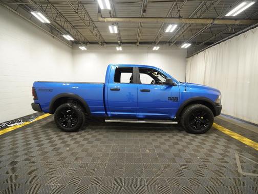 Hydro Blue Pearlcoat 2021 RAM 1500 Classic Warlock Quad Cab 4x4 6'4' Box