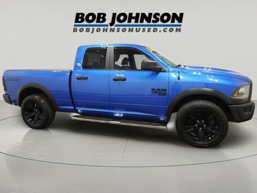 Hydro Blue Pearlcoat 2021 RAM 1500 Classic Warlock Quad Cab 4x4 6'4' Box