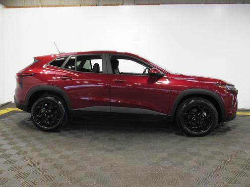 Crimson Metallic 2024 Chevrolet Trax LS