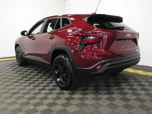 Crimson Metallic 2024 Chevrolet Trax LS