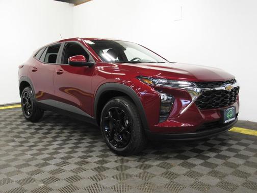Crimson Metallic 2024 Chevrolet Trax LS