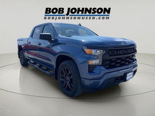 Lakeshore Blue Metallic 2024 Chevrolet Silverado 1500 Custom