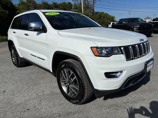 Bright White Clearcoat 2022 Jeep Grand Cherokee Limited
