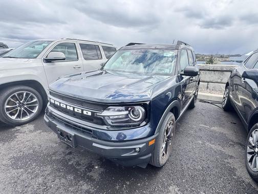 Alto Blue Metallic Tinted Clearcoat 2021 Ford Bronco Sport Outer Banks