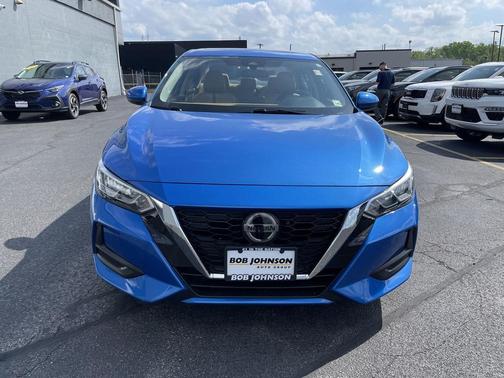 Electric Blue Metallic 2023 Nissan Sentra SV