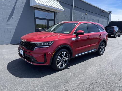 Runway Red 2023 Kia Sorento Hybrid EX