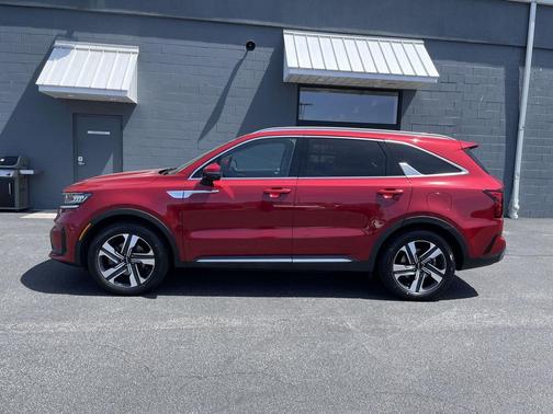 Runway Red 2023 Kia Sorento Hybrid EX