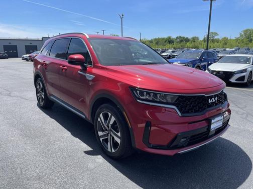 Runway Red 2023 Kia Sorento Hybrid EX