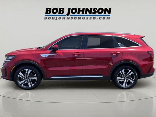 Runway Red 2023 Kia Sorento Hybrid EX