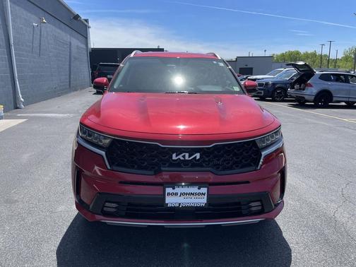 Runway Red 2023 Kia Sorento Hybrid EX