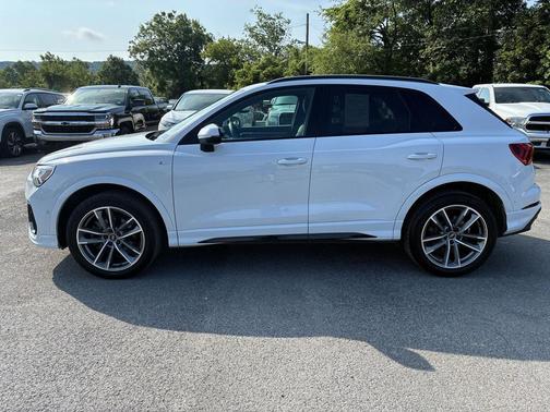 Glacier White Metallic 2021 Audi Q3 45 S line Premium Plus