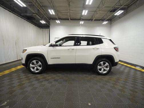 White Clearcoat 2020 Jeep Compass Latitude