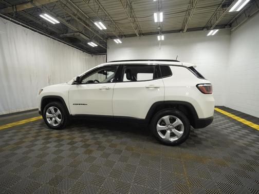 White Clearcoat 2020 Jeep Compass Latitude