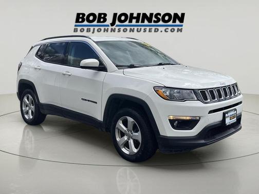 White Clearcoat 2020 Jeep Compass Latitude
