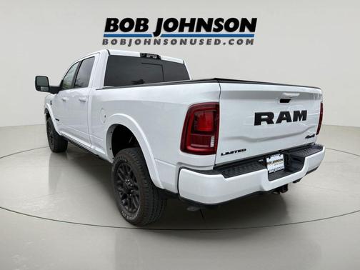 Bright White Clearcoat 2025 RAM 2500 Limited Crew Cab 4x4 6'4' Box