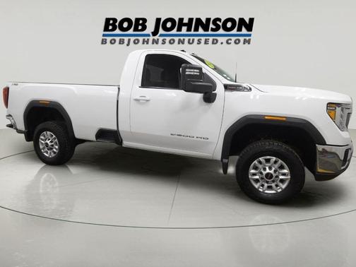 Summit White 2022 GMC Sierra 2500 SLE