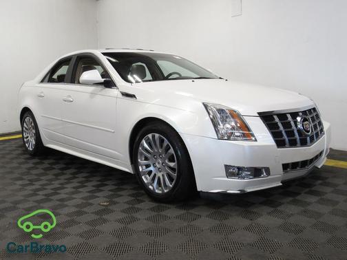 White Diamond Tricoat 2012 Cadillac CTS Performance