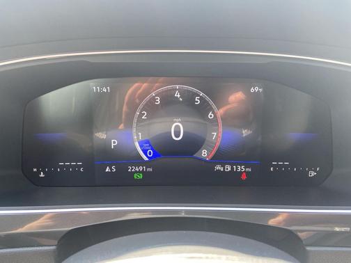 Atlantic Blue Metallic 2024 Volkswagen Tiguan 2.0T SE