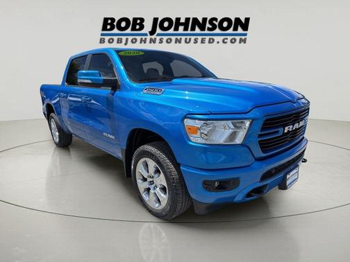 Hydro Blue Pearlcoat 2020 RAM 1500 Big Horn/Lone Star