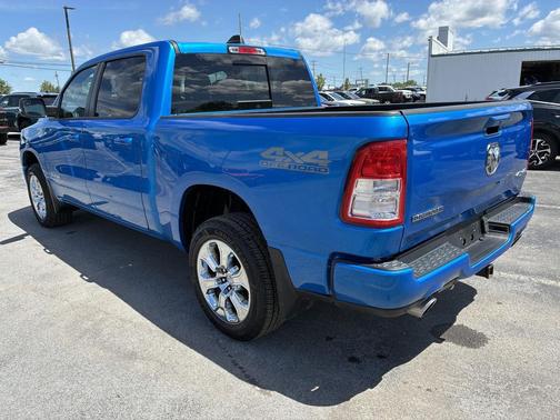 Hydro Blue Pearlcoat 2020 RAM 1500 Big Horn/Lone Star