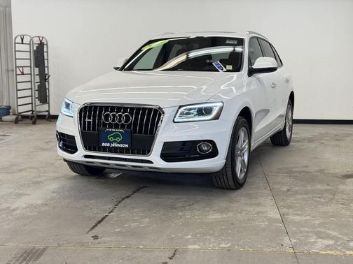 WHITE 2015 Audi Q5 2.0T Premium Plus