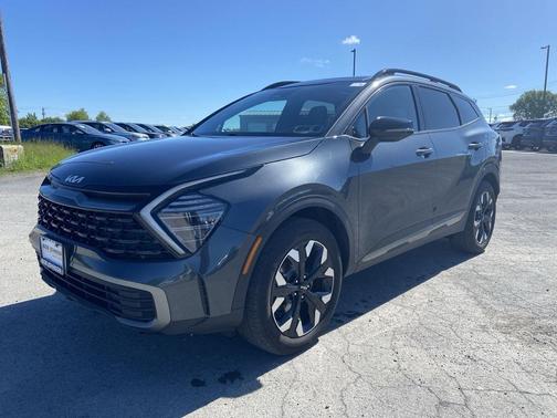 Gravity Gray 2024 Kia Sportage X-Line