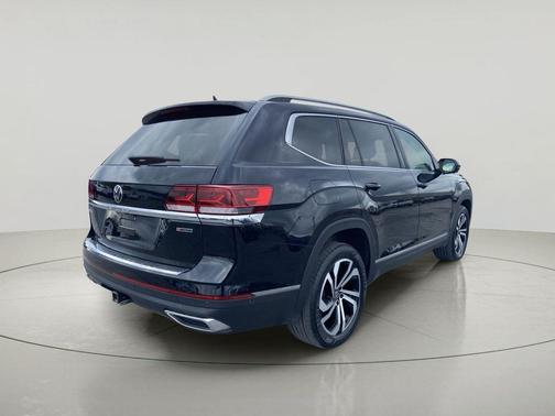 Deep Black Pearl 2021 Volkswagen Atlas 3.6L SEL Premium