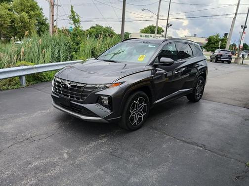 Portofino Gray 2022 Hyundai TUCSON N Line