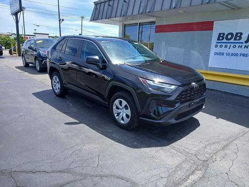 Midnight Black Metallic 2023 Toyota RAV4 LE