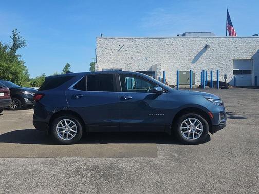 Lakeshore Blue Metallic 2024 Chevrolet Equinox 1LT
