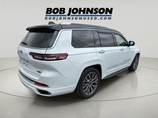 Bright White Clearcoat 2021 Jeep Grand Cherokee L Summit Reserve