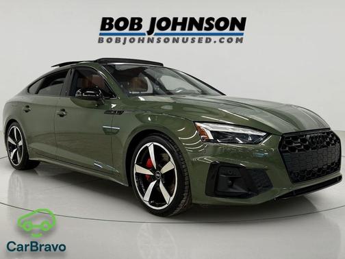 District Green Metallic 2022 Audi A5 Sportback 45 S Line Prestige