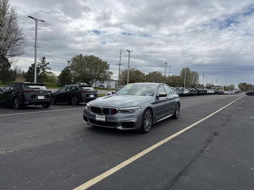 Bluestone Metallic 2019 BMW M550 i Xdrive