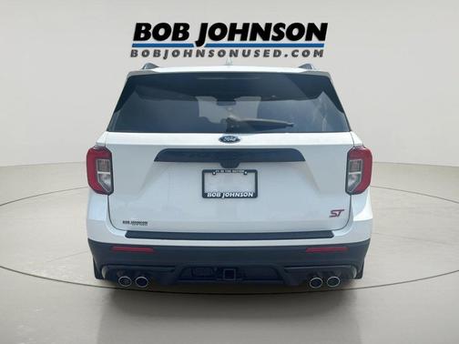 Star White Metallic Tri-Coat 2024 Ford Explorer ST