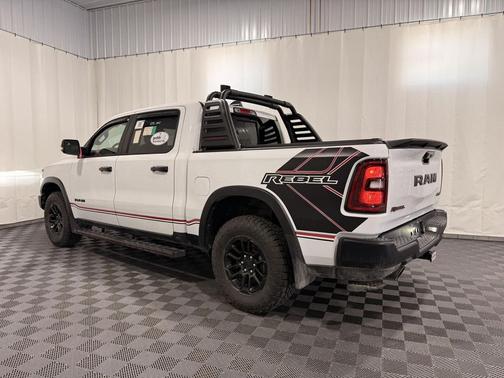 Bright White 2025 RAM 1500 Rebel