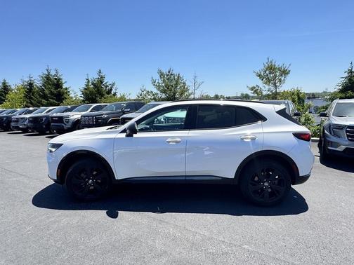 White Frost Tricoat 2023 Buick Envision Essence AWD