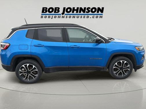 Laser Blue Pearlcoat 2023 Jeep Compass Limited