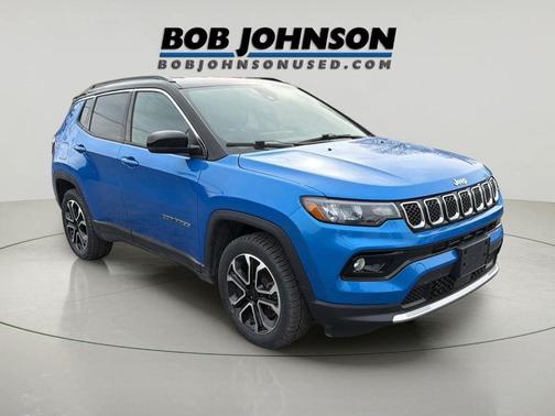 Laser Blue Pearlcoat 2023 Jeep Compass Limited